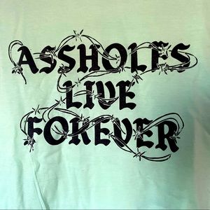 BRAND NEW ‼️ALF MERCH‼️A**holes Live forever Tshirt